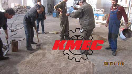 adjusting sawdust moisture