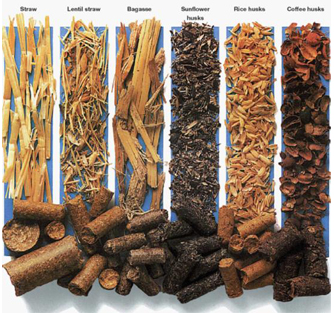 diverse raw materials