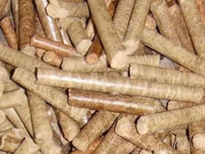 homemade wood pellets