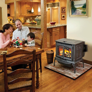 pellet stove