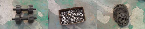 press roller, flat die and spare parts