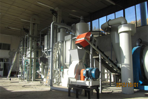 sawdust pellet machine plant