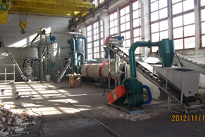 wood pellet making machine plant