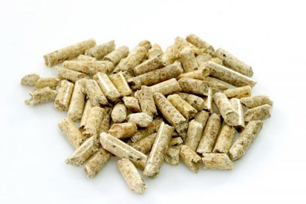 softwood pellets