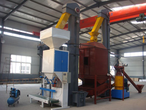 wood pellet plant-bagging